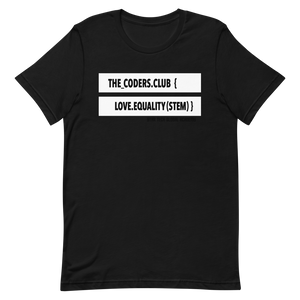 Open image in slideshow, Love Equality STEM x The Coders&#39; Club Tee
