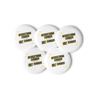 Set of Intersectional Feminism Buttons